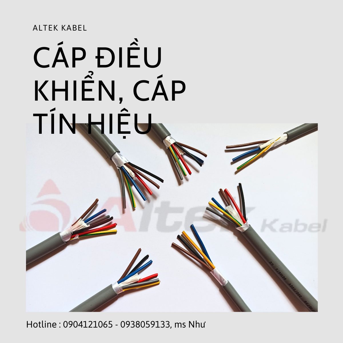 Bán cáp điều khiển công trình – giá tốt cho nhà thầu